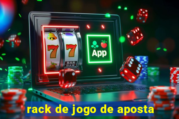 rack de jogo de aposta